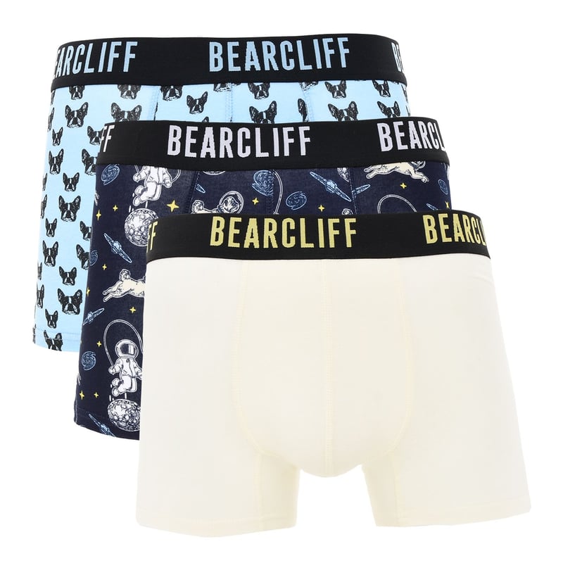 BEARCLIFF - Boxers Bearcliff Pack de 3