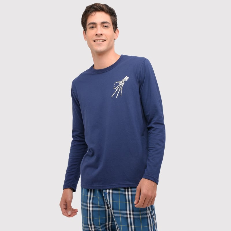 BEARCLIFF - Camiseta de Pijama