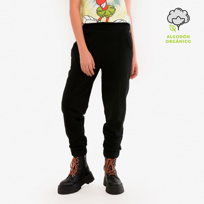 DOO AUSTRALIA - Pantalón Algodón Mujer Skinny Alto Doo Australia