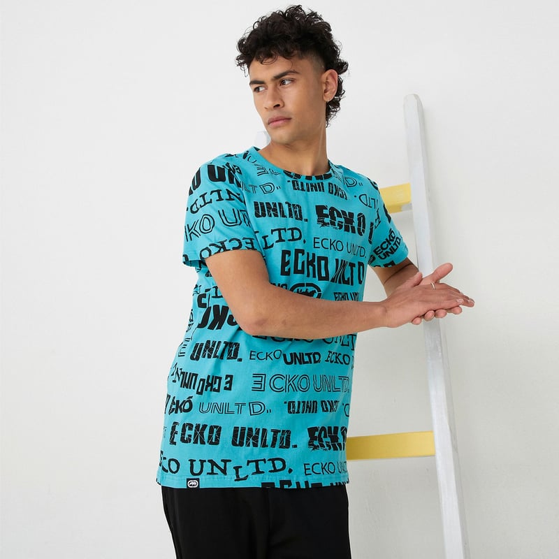 ECKO - Camiseta Hombre Manga Corta Ecko