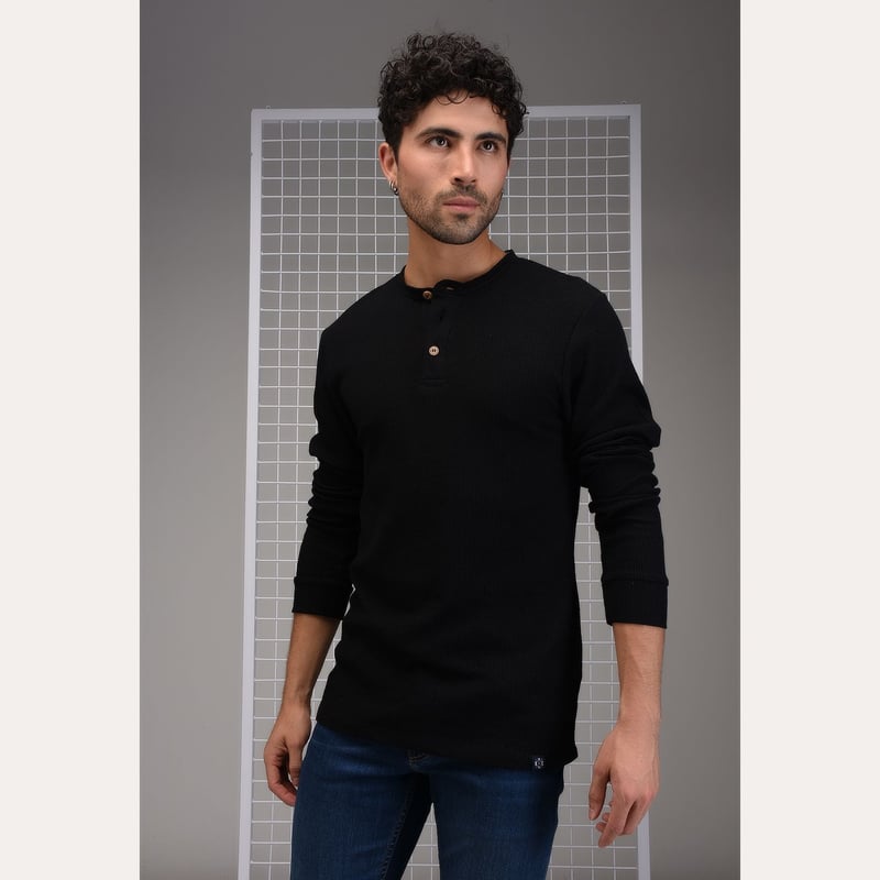 BEARCLIFF - Camiseta Hombre Manga larga Bearcliff