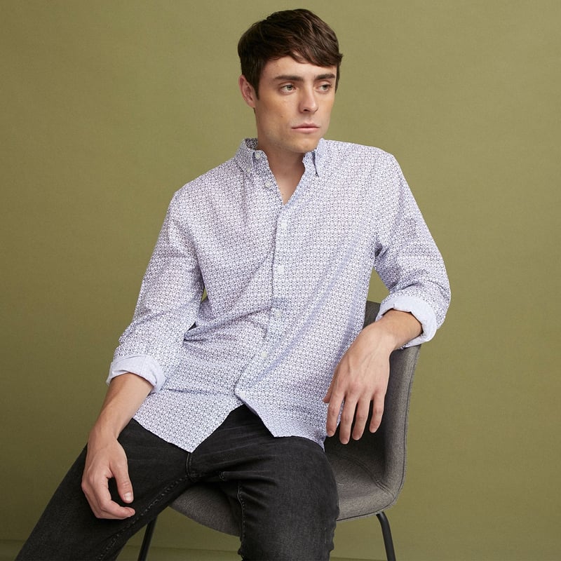 BASEMENT - Camisa casual para Hombre Regular Basement