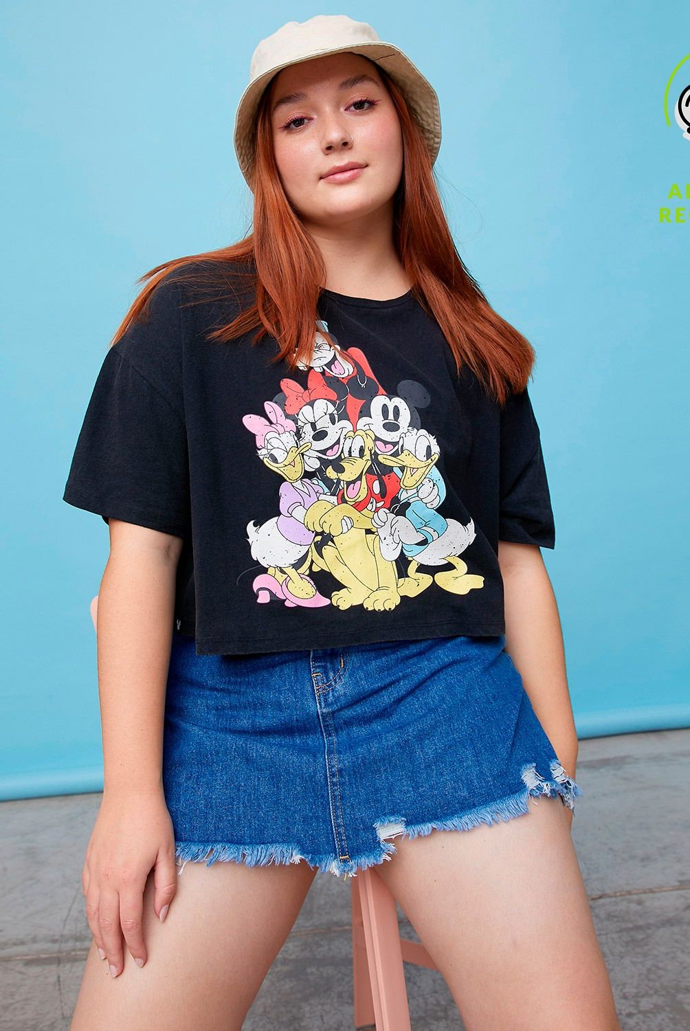 DISNEY - Camiseta Manga corta Algodón orgánico Disney Mujer