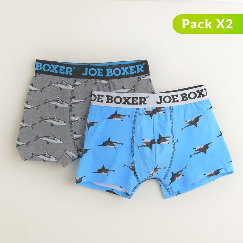 JOE BOXER - Pack de 2 boxers para Niño Joe Boxer