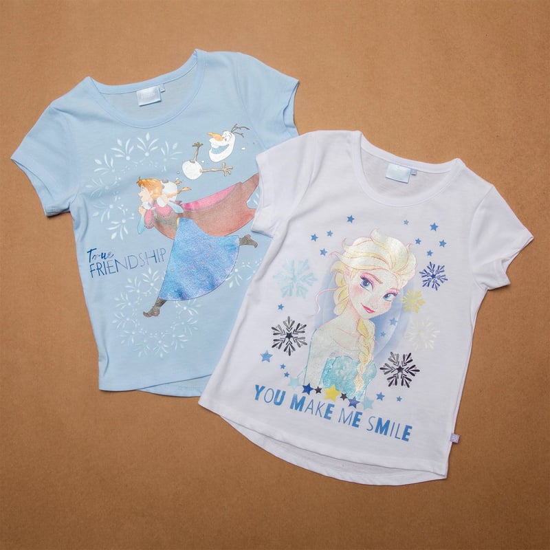 DISNEY - Camiseta para Niña Frozen
