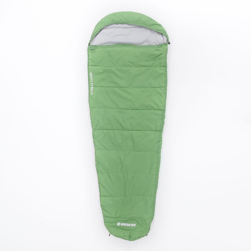 MOUNTAIN GEAR - Sleeping bag Adulto Stanley tipo Momia para camping Temp +10°c 