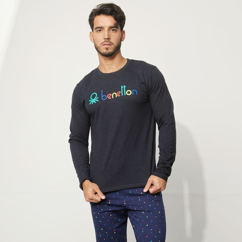 United Colors Of Benetton Camiseta Para Hombre