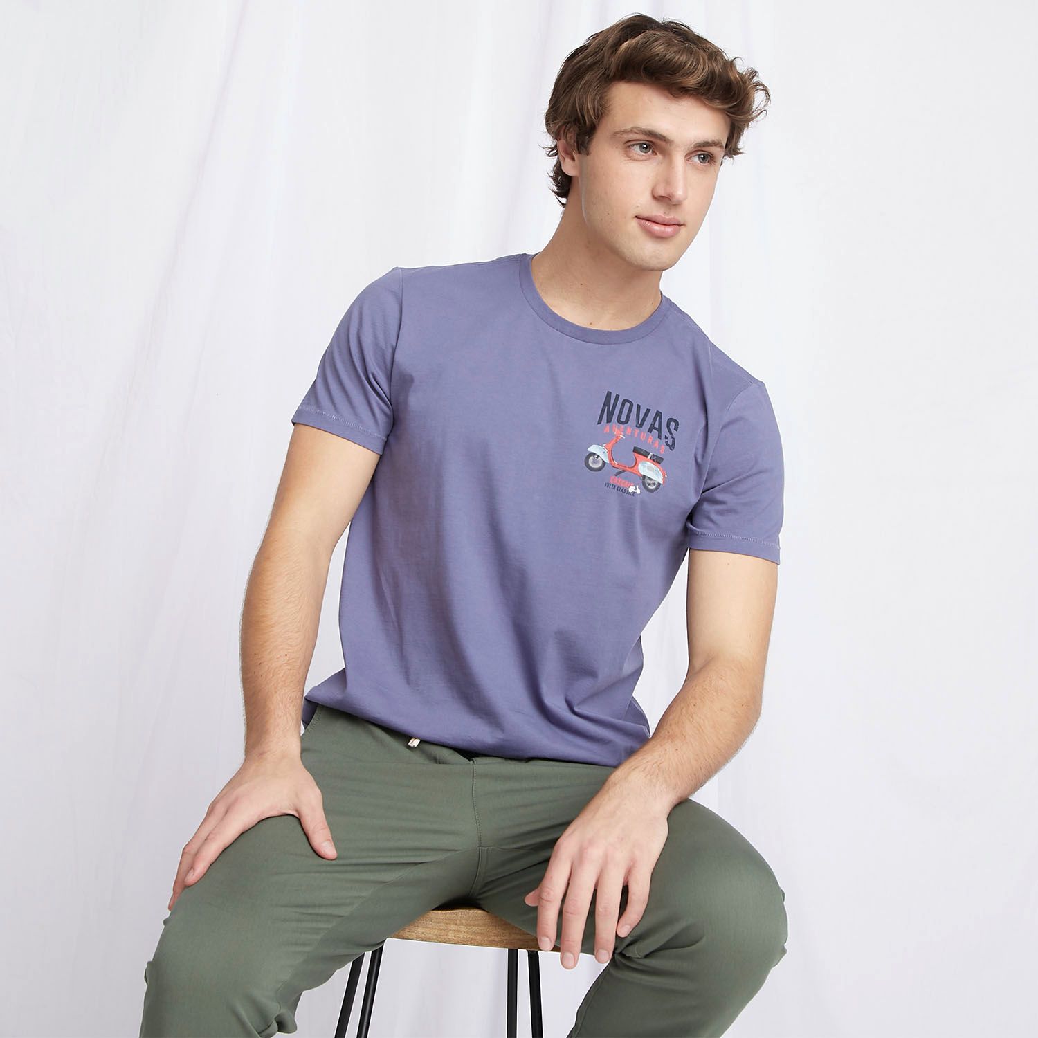 Ofertas Cyberlunes - Descuentos Cyberlunes Camisetas para Hombre Cascais en Falabella