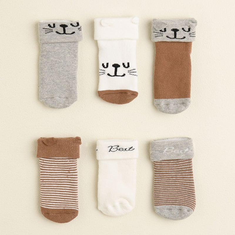Pack de 6 pares de Medias para Bebé niño Yamp YAMP