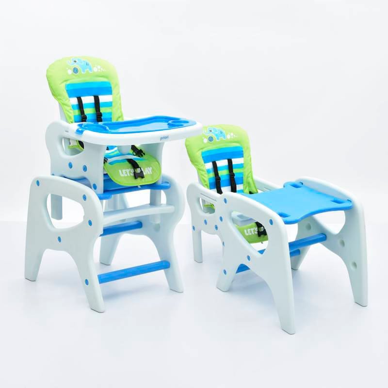 PRIORI - Silla para Comer Bebé Escritorio para Niños Priori Azul 1023