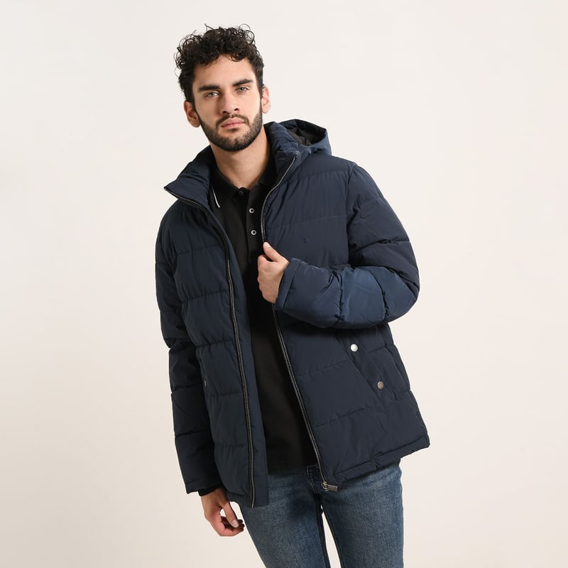 Abrigo Exterior S.Oliver Para Hombre - Corte Clásico Con