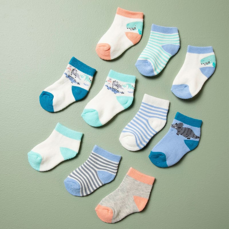 NEXT Bebés niña Pack de 5 pares de medias para bebé Crudo 3 Meses-6 Meses