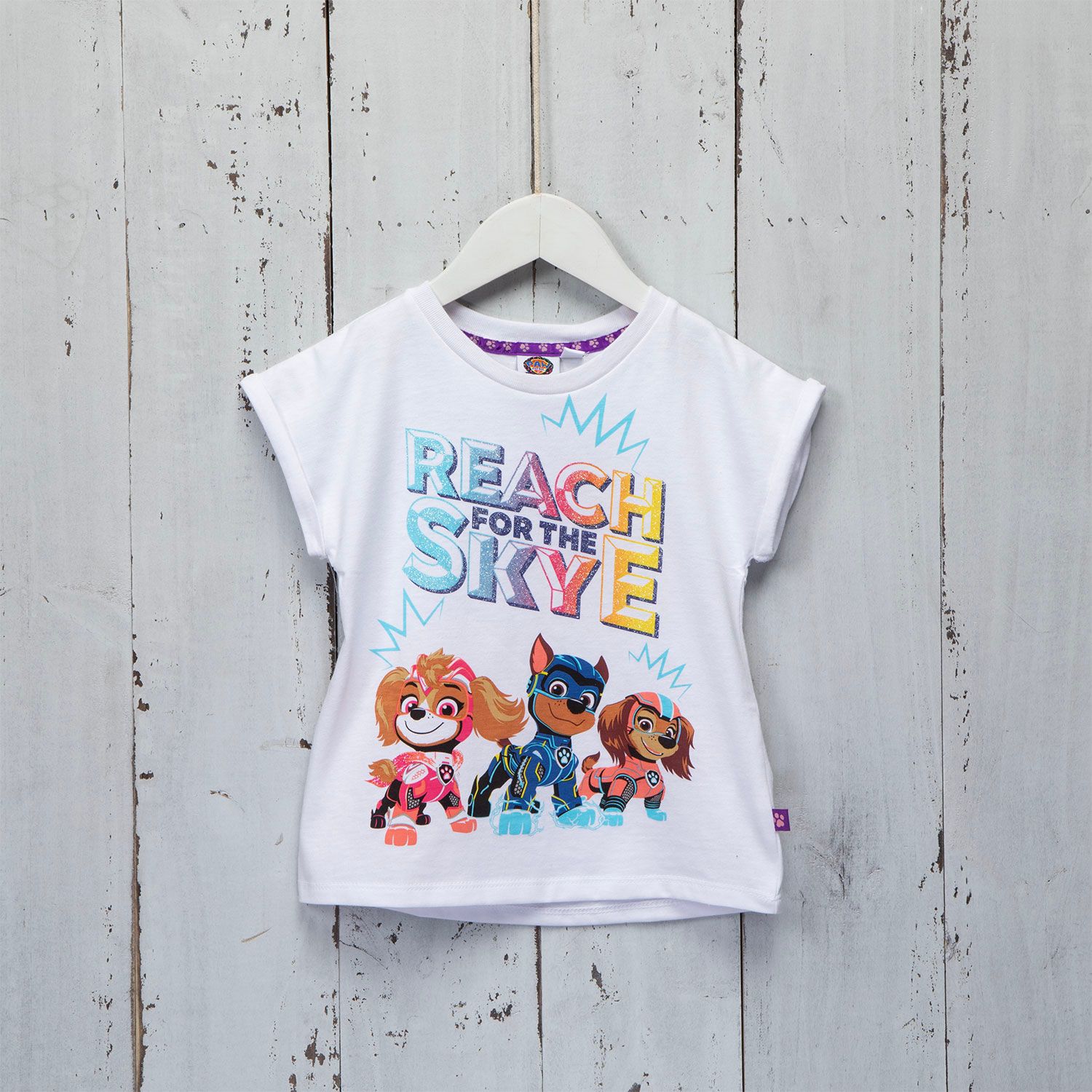 Camiseta estampada para nina Paw Patrol PAW PATROL falabella