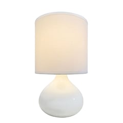 BASEMENT HOME - Lámpara de mesa Basement Home 29 X 18cm Ceramica Blanca