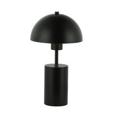 Lámpara de mesa Basement Home 35 X 20 cm Hongo Negro