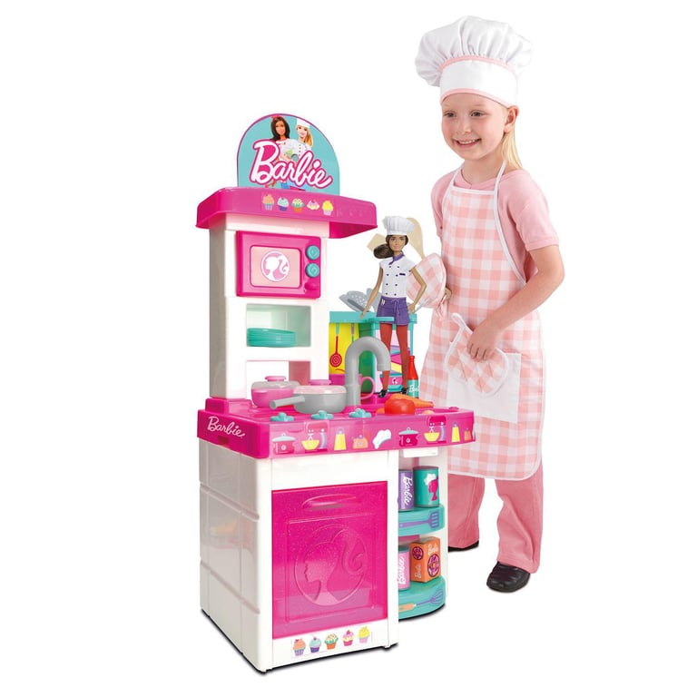 Cocinita de juegos Barbie para niños 40%