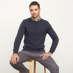 UNIVERSITY CLUB - Sweater para Hombre de Algodón University Club