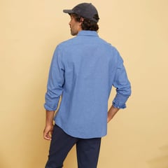 CASCAIS - Camisa para Hombre Manga larga Slim Cascais