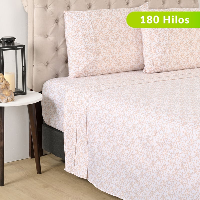 Sábana Bajera Extra Profunda De 40 Cm (polialgodón) – Ajuste Perfecto Para Colchones Gruesos (Individual/Doble/King)