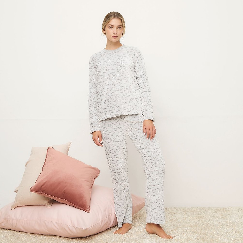 ASOMI Pijama Largo Para Mujer, Manga Larga, Parte Superior, Traje