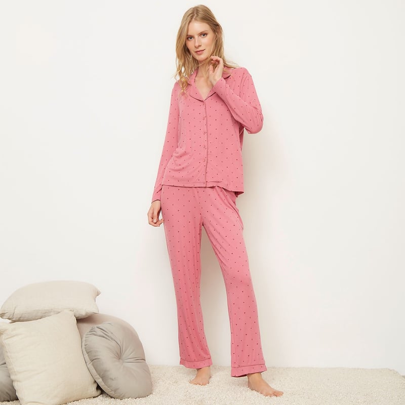 United Colors of Benetton Erkek Çocuk Yeşil Logo İşlemeli Pijama Takımı