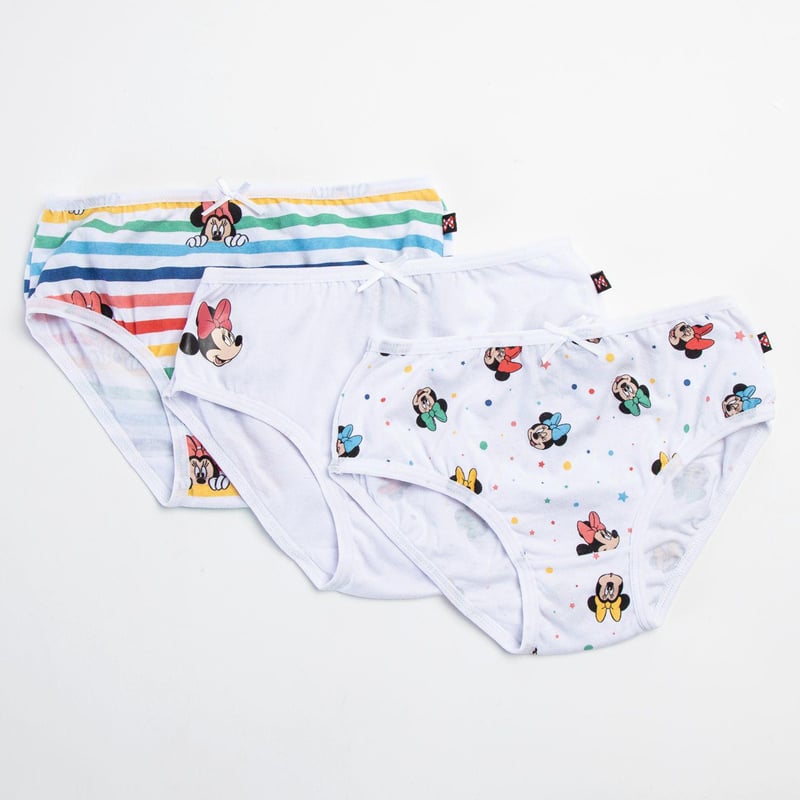 Panties Niña Pack de 3 unidades Algodón Minnie MINNIE