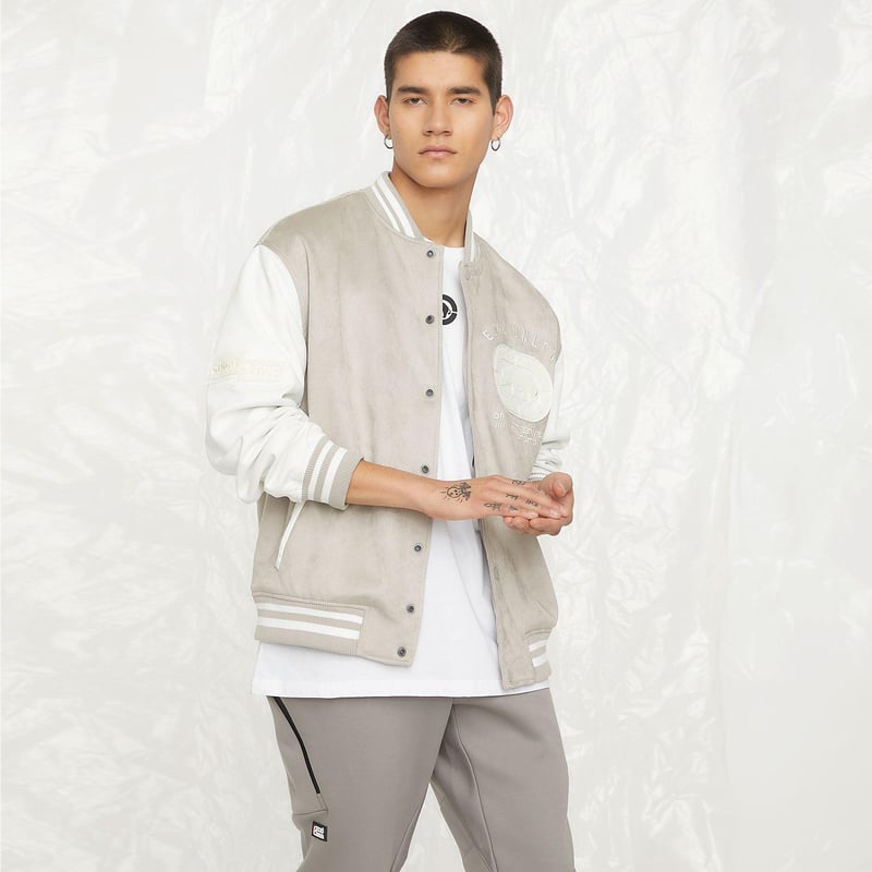 Chaqueta Bomber Hombre con Estampado Ecko
