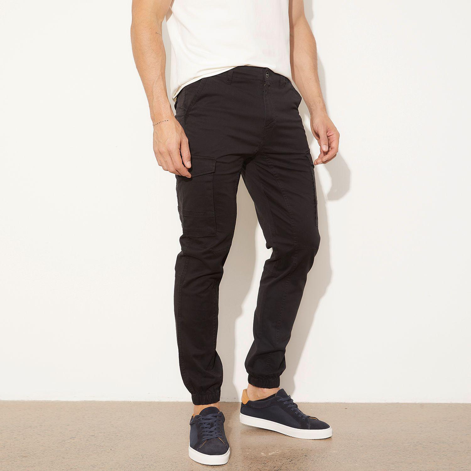 Pantalon Cargo Hombre Jogger de Algodon Mossimo