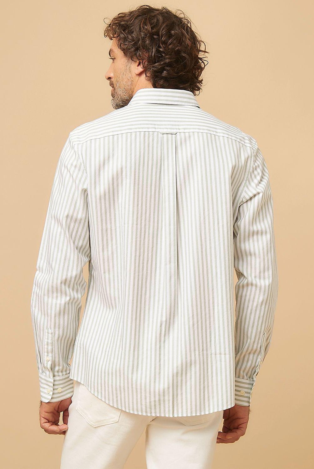 CASCAIS - Camisa Hombre Manga larga Slim Algodón Cascais.