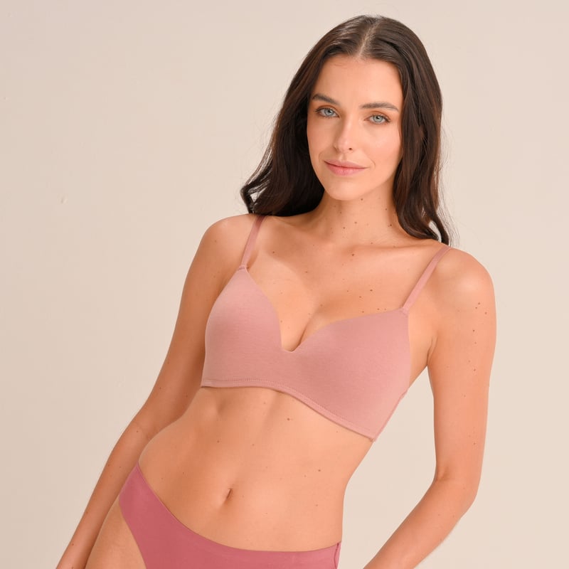 Brasier de microfibra best sale