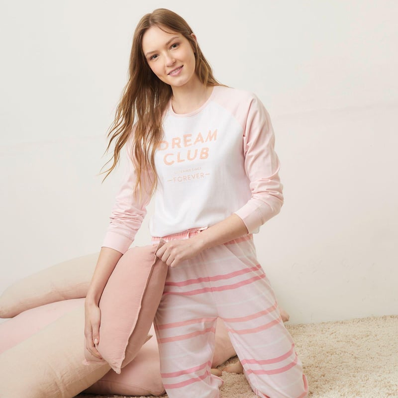 Camiseta larga pijama mujer shop