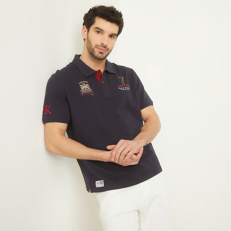 Camiseta polo Hombre Manga corta de Algodon University Club