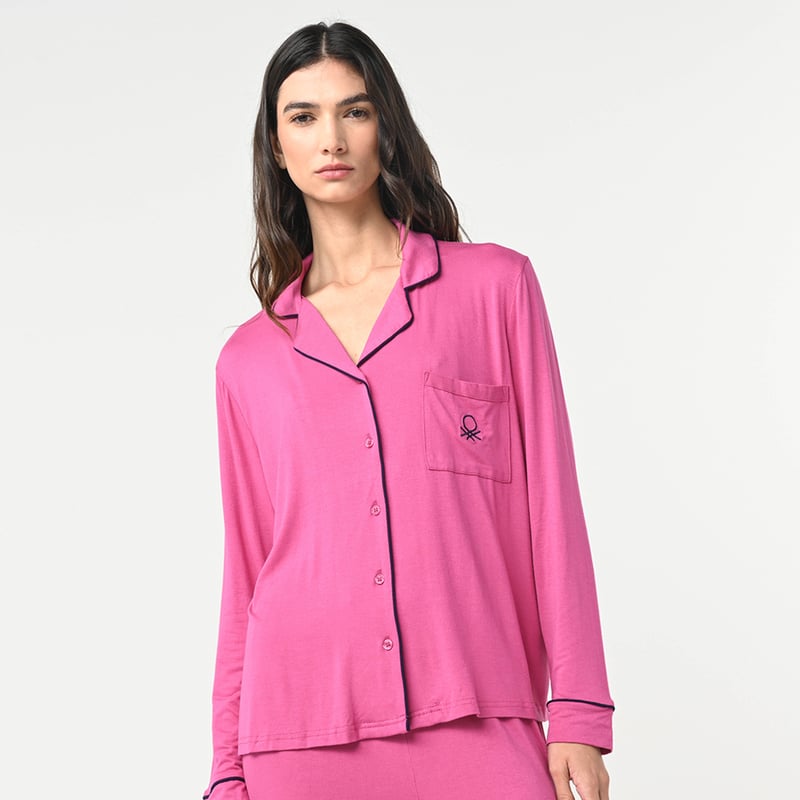 Pijama Manga Larga Pijama De Algodón Para Mujer Merry Style – Conjunto Camiseta Y Pantalón Largo | Cómodo, Transpirable, Ideal Para Dormir Ropa Dormir Mujer Cintura ElÃ¡stica