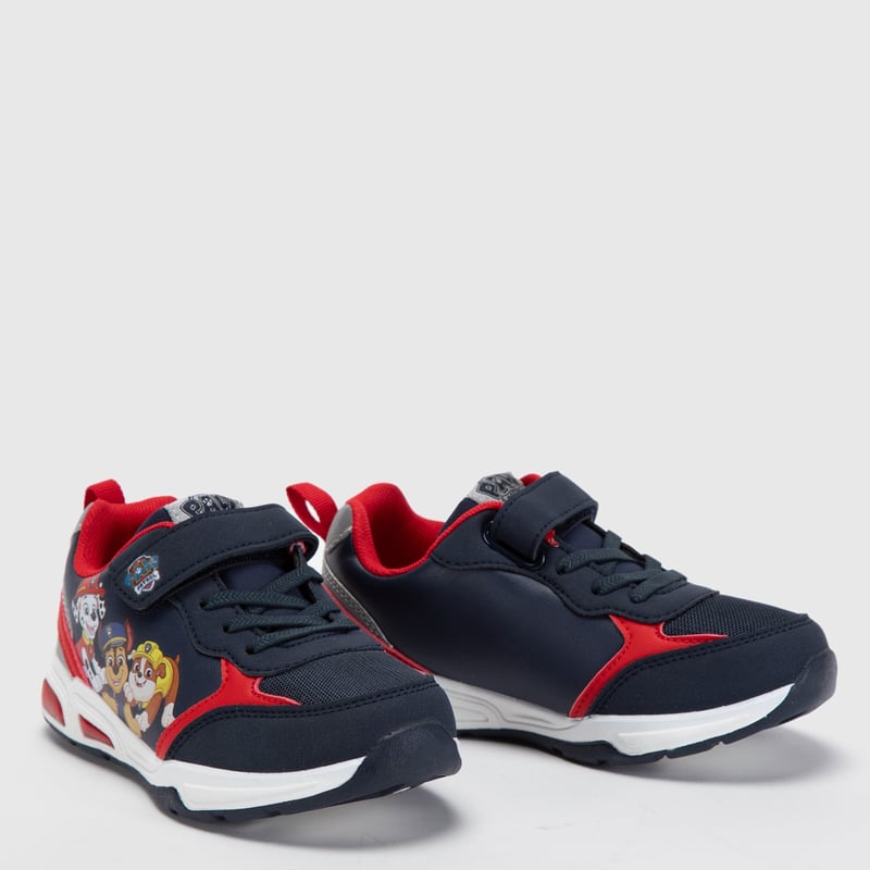 Tenis con luces Paw Patrol para Nino con Velcro