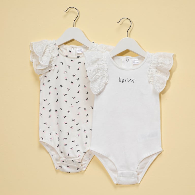 Petitebelle - Body - Bebè femminuccia White S