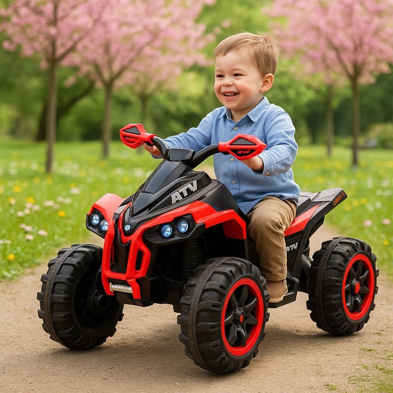 Cuatrimoto montable electrico para ninos 12V SCOOP falabella