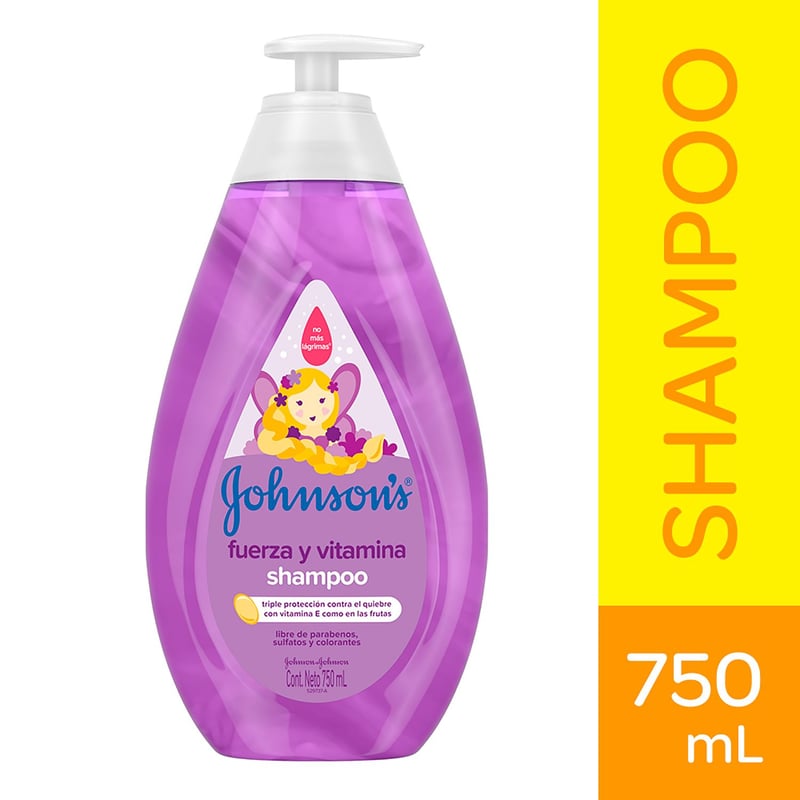  - Shampoo Johnson´s Baby Fuerza y Vitamina 750 ml
