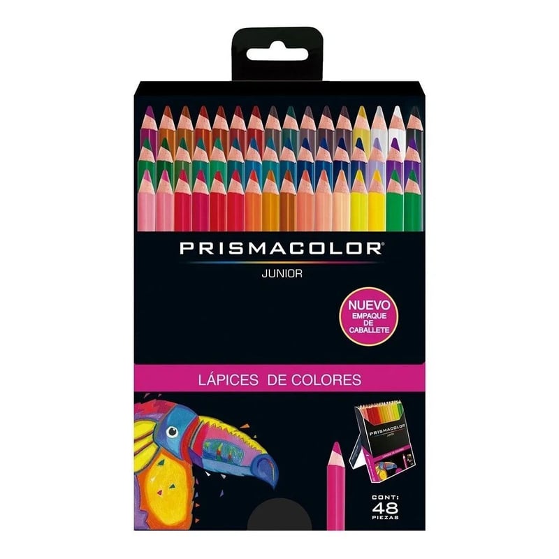 PRISMACOLOR - Colores Prismacolor Redondos Junior Caja X 48 Uds