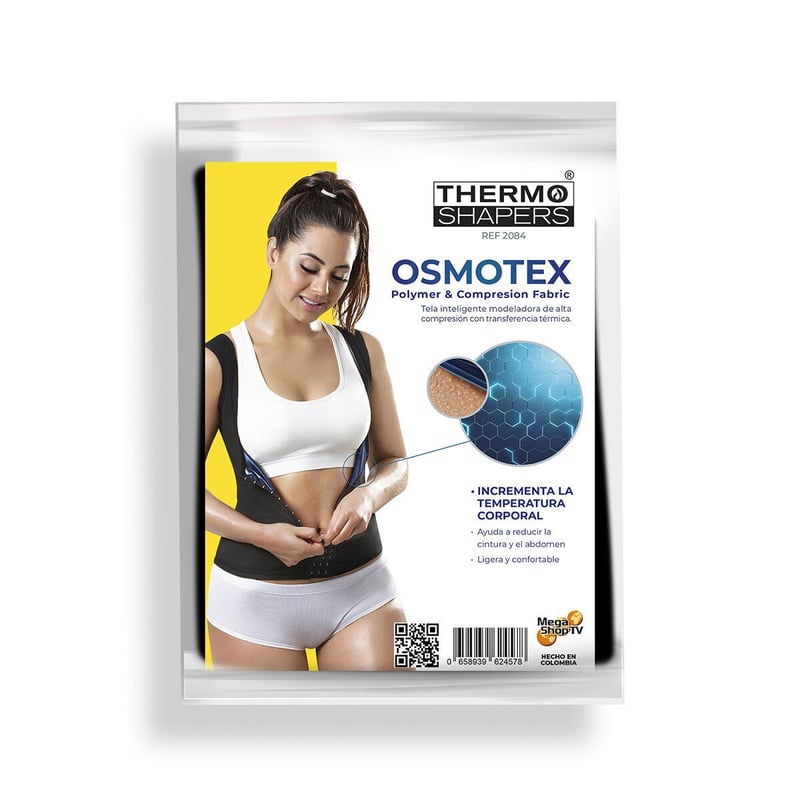 THERMO SHAPERS - Chaleco térmico reductor para Dama con broches Osm