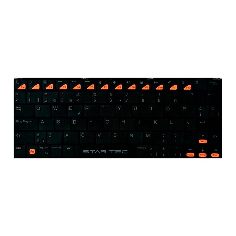 STARTEC - Teclado Startec ST KBB71 Bluetooth, teclado para computador inalámbrico