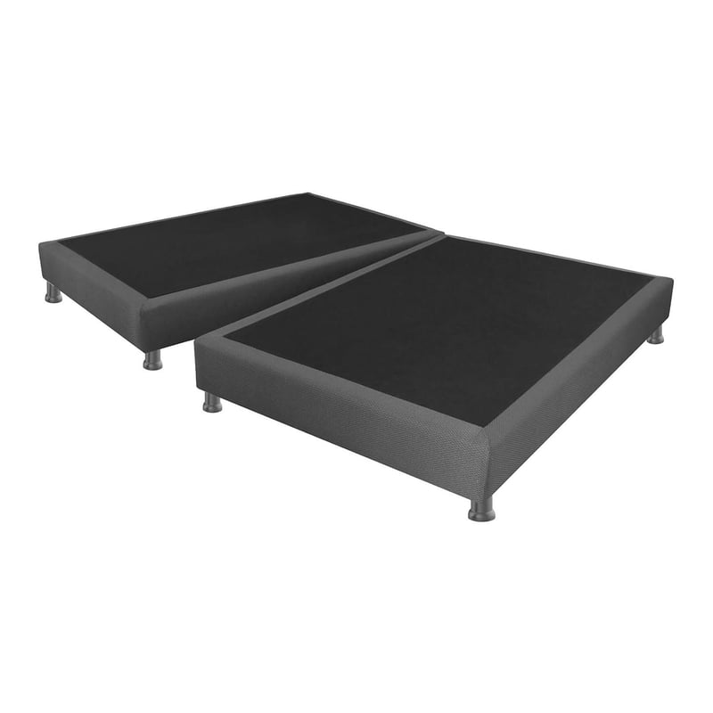 DORMILANDIA - Base Cama Dividida Tamaño Queen en Madera, 160 x 190 cm Dormilandia