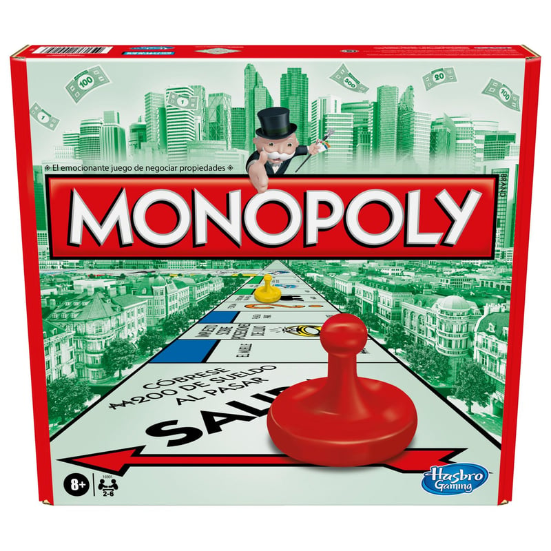 HASBRO - Juego De Mesa Monopoly Modular de 2 a 6 jugadores (a partir de los 8 años)