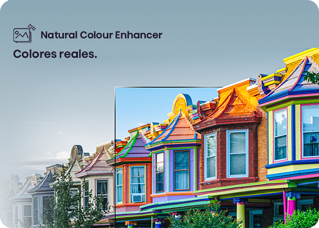Televisor Hisense Imágenes con colores reales