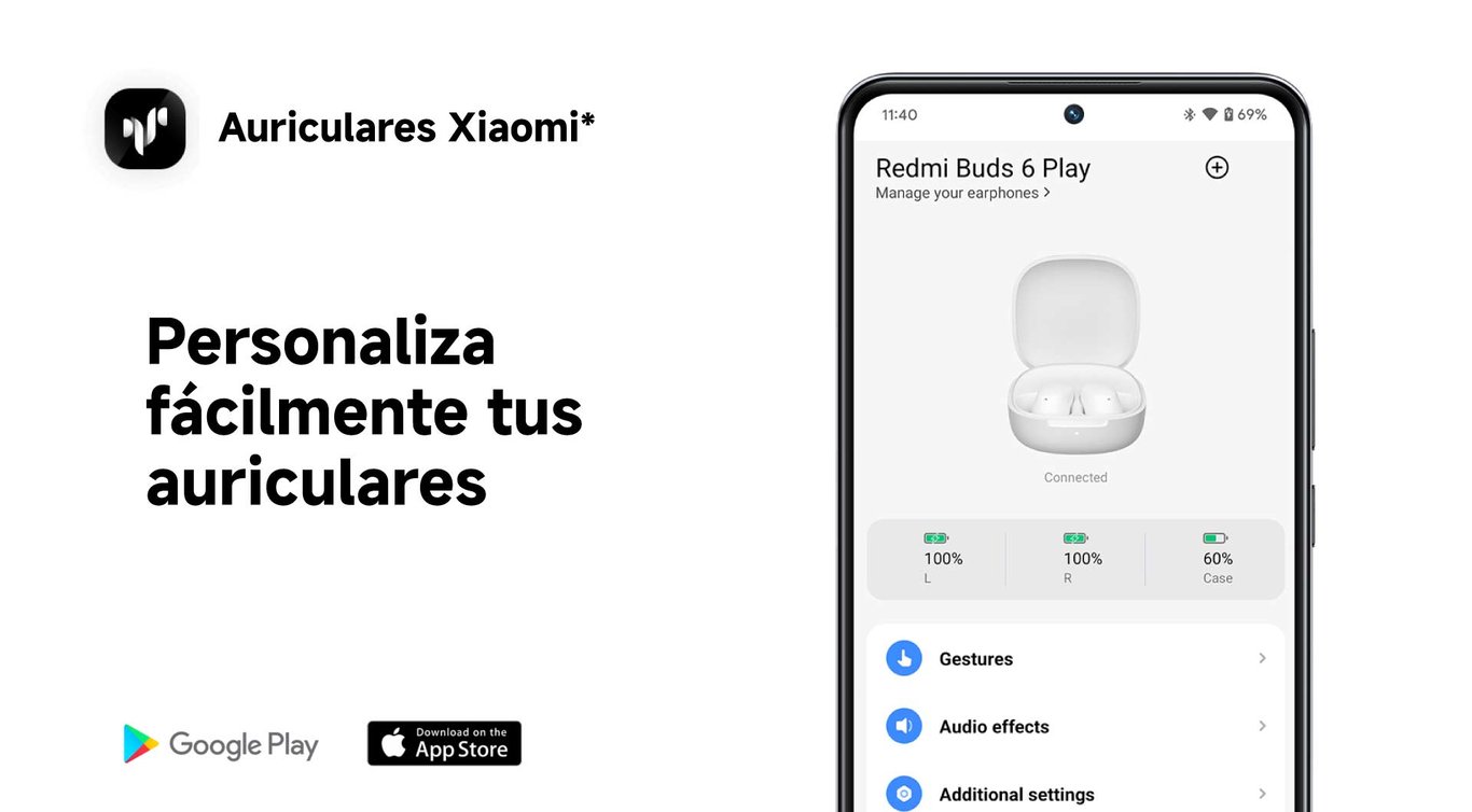 Personaliza fácilmente tus auriculares
