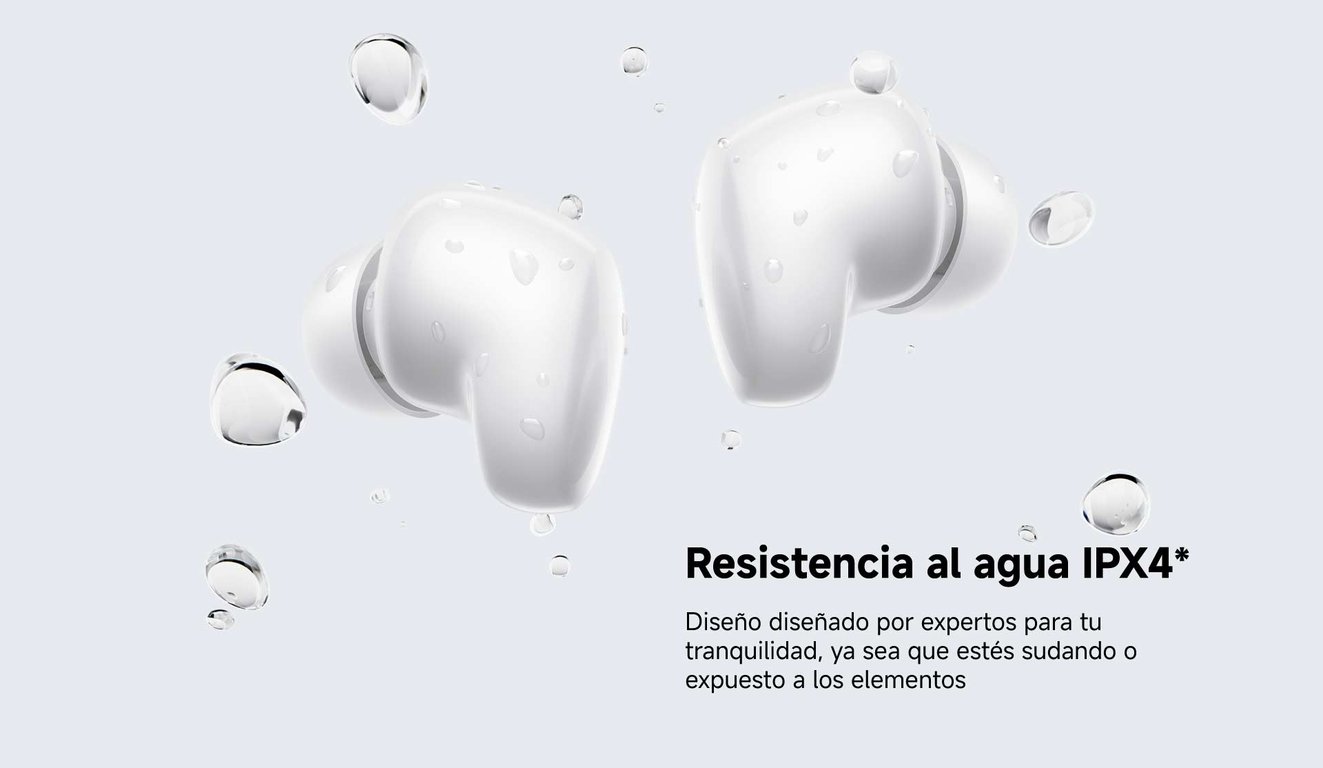 Resistencia al agua IPX4