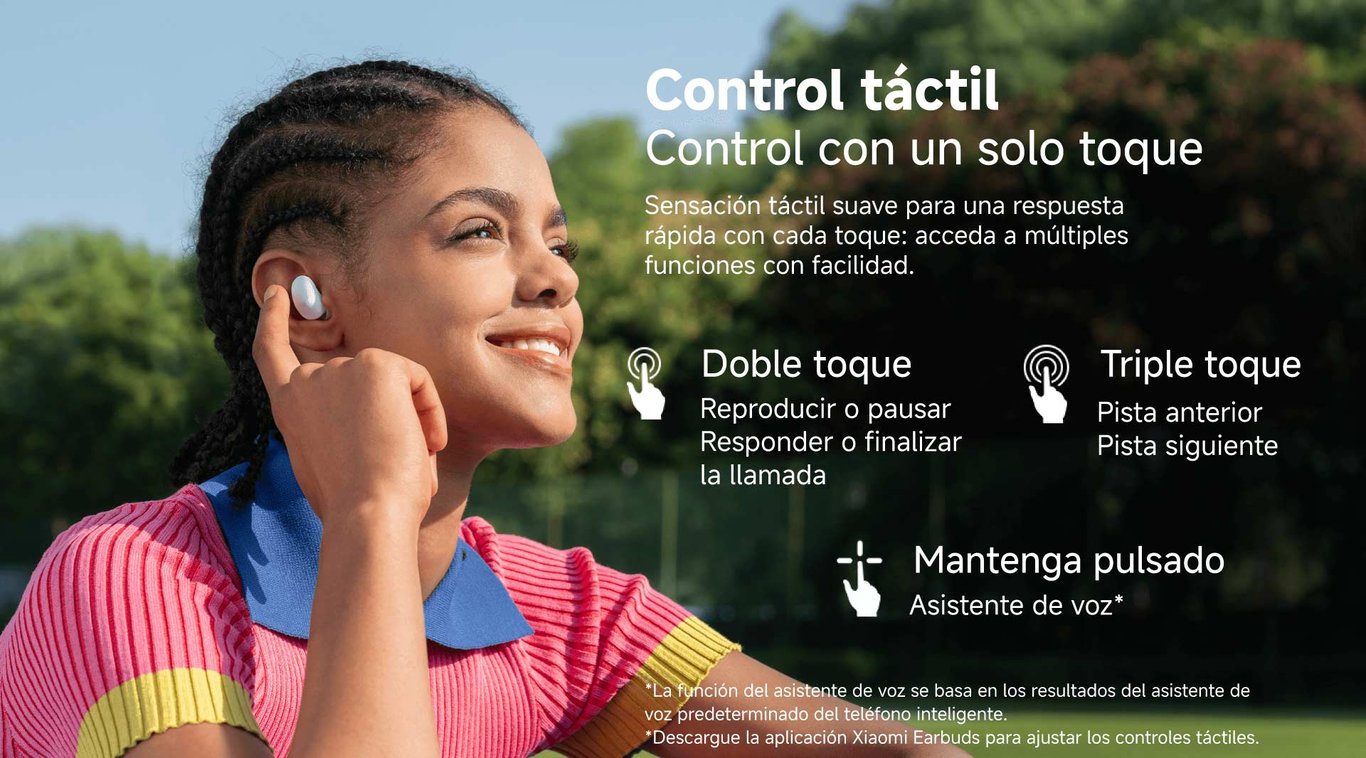 Control táctil