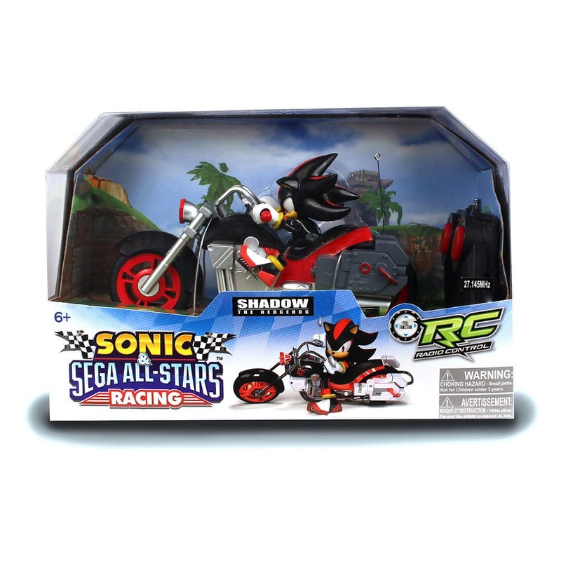 SONIC - Sonic All Stars Racing - Shadow en Moto a Control Remoto