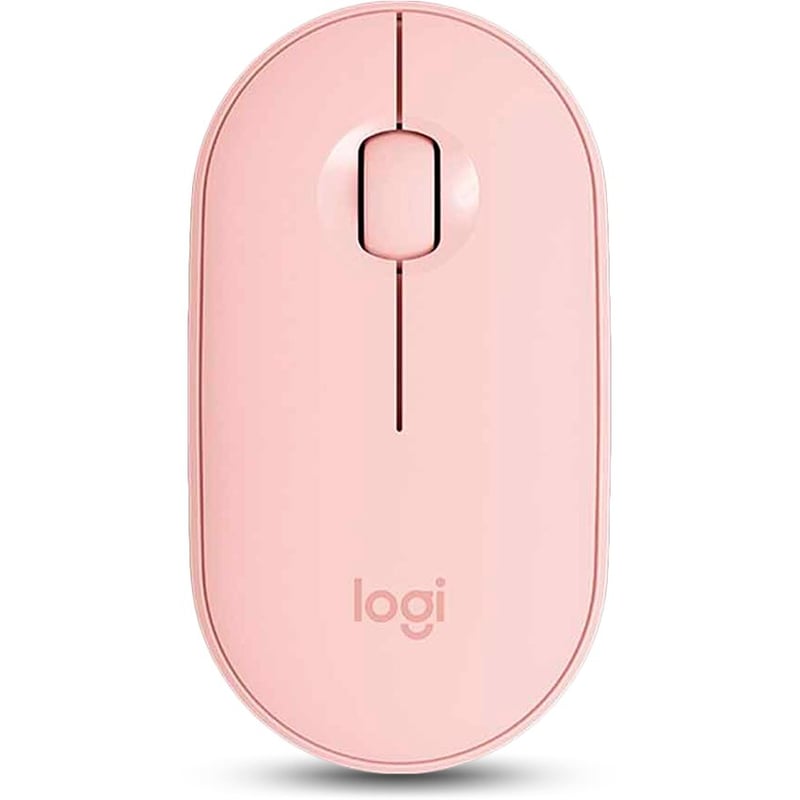LOGITECH - Mouse Logitech M350 Inalámbrico Bluetooth - Rosa