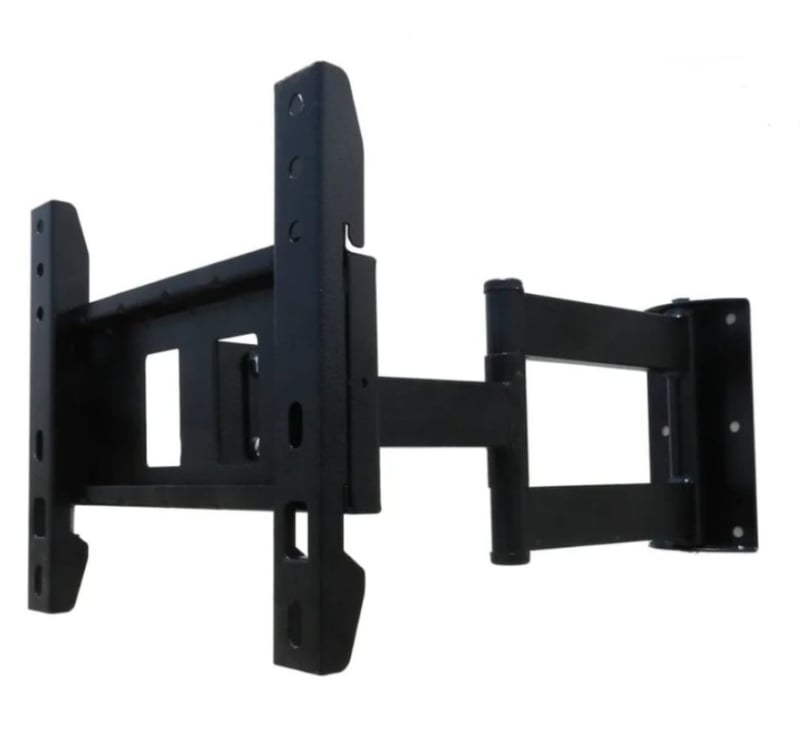 RACK 2 BRAZOS PLEGABLE TV LCD SMART CURVO DE 24 a 40 
