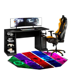 UNIVERSAL - Alfombra Ergonómica Protector de Piso Modelo Gamer